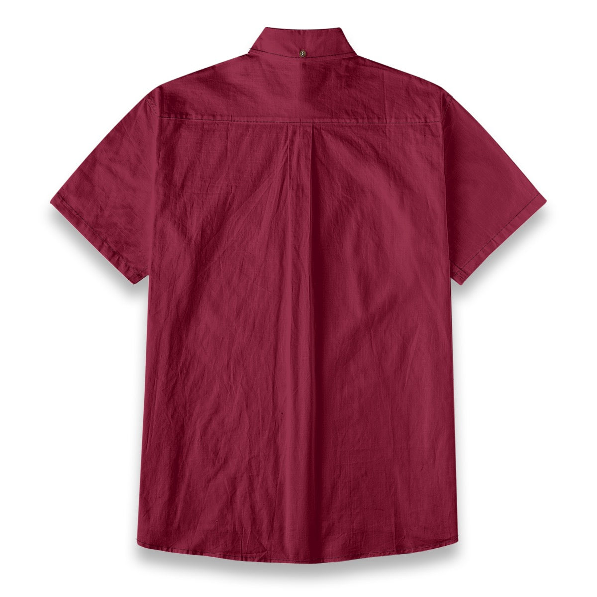 Red Plum Men's Breathable Cotton Shirt|125GSM