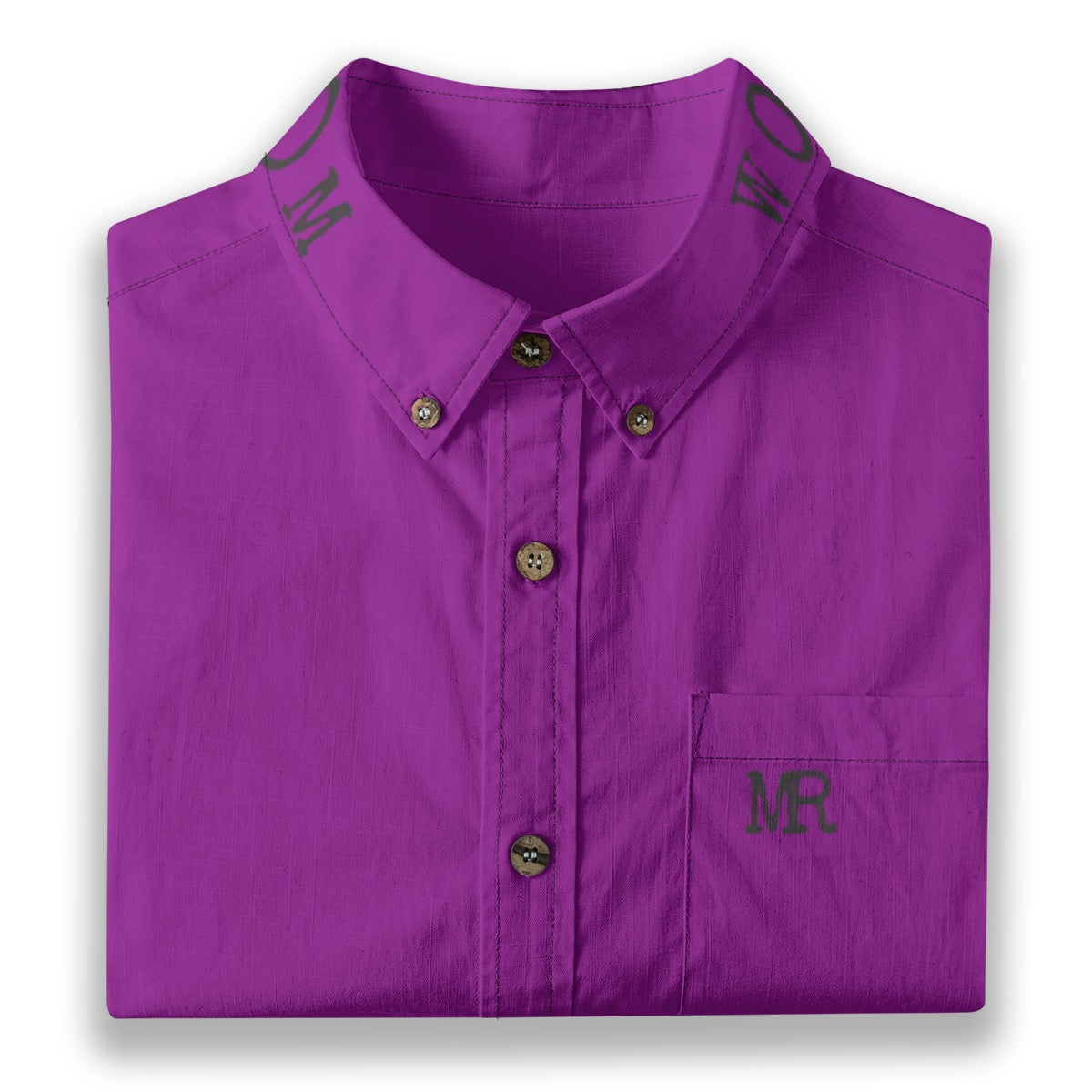 Monarch Signature Royal-Plum Polo Men’s Breathable Cotton Shirt|125GSM