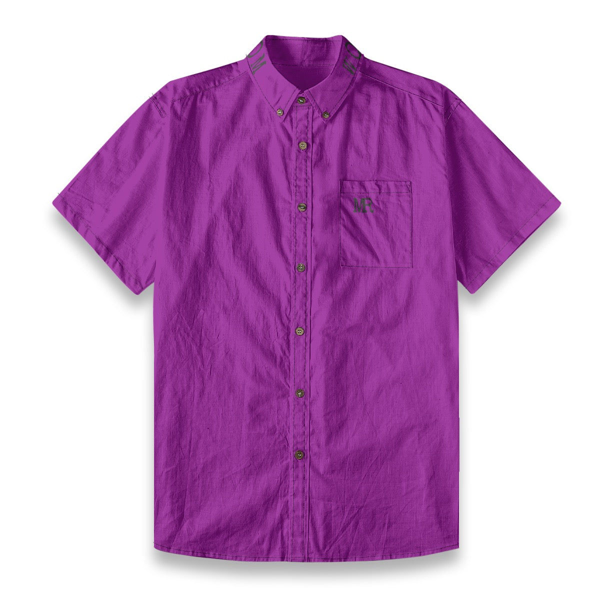 Monarch Signature Royal-Plum Polo Men’s Breathable Cotton Shirt|125GSM