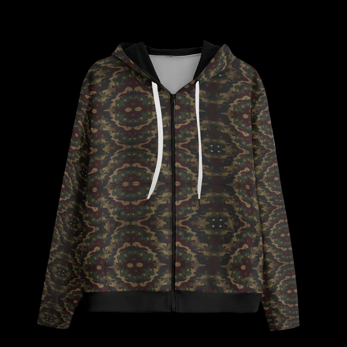 Premium Niche Monarch Designer Pullover Hoodie With Zipper Closure | 310GSM Cotton